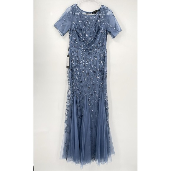 Ever Pretty Dresses & Skirts - Ever Pretty Formal Long Sequin Sparkly Dress Purple Blue Size L (8)